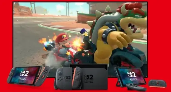 קונסולת משחק Nintendo Switch 2 256GB - אדום / כחול - שנה אחריות (ושנה נוספת ברישום באתר היבואן) ע''י היבואן הרשמי – תמונה 16